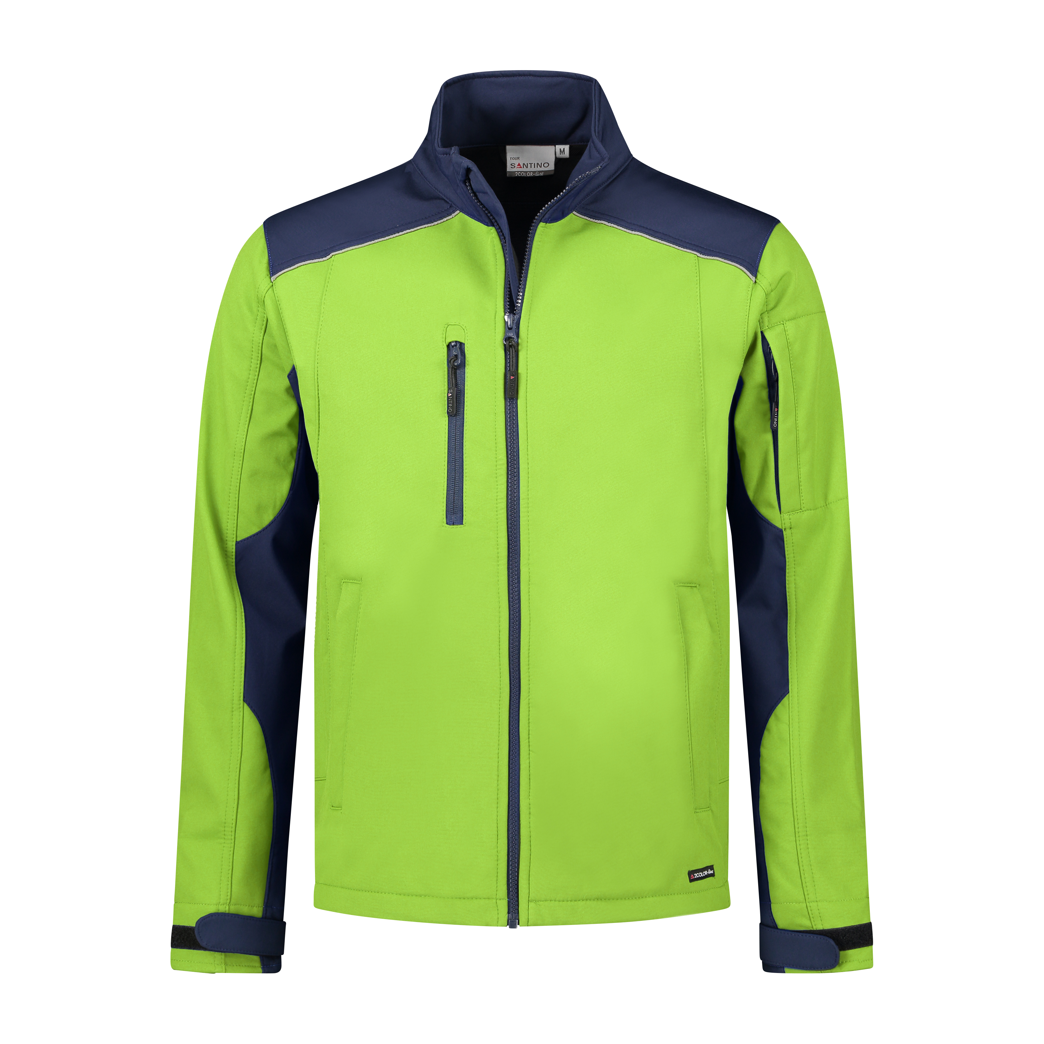 2-Color Softshell Jacket TOUR - front